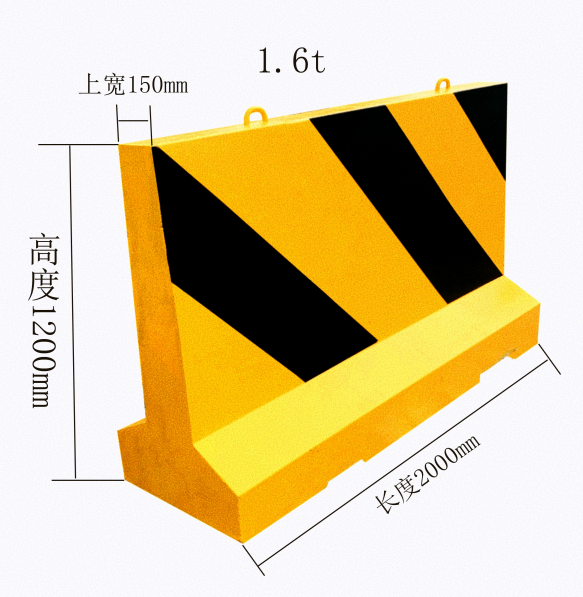 大兴安岭小区水泥隔离墩